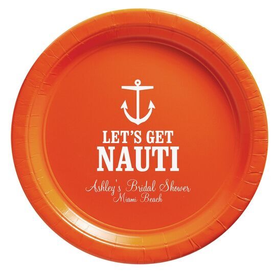 Let's Get Nauti Paper Plates