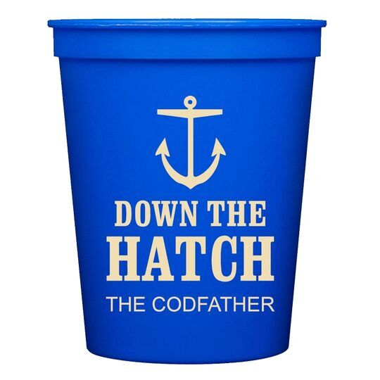 Down The Hatch Stadium Cups