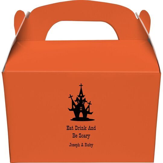 Cemetery House Gable Favor Boxes
