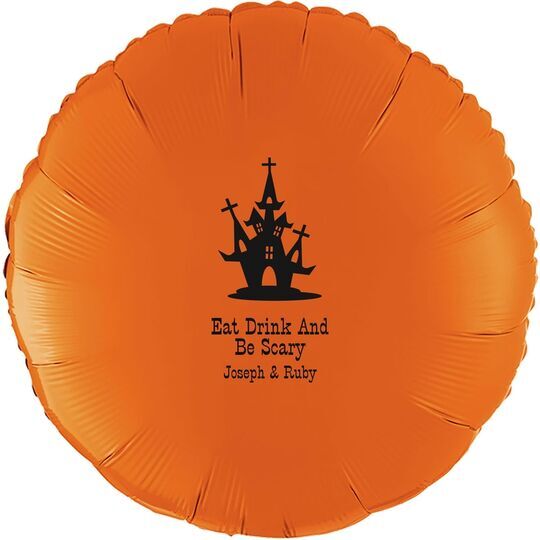 Cemetery House Mylar Balloons