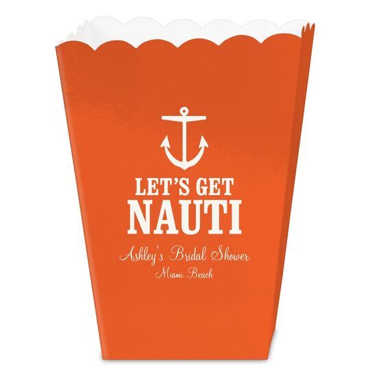 Let's Get Nauti Mini Popcorn Boxes