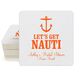 Let's Get Nauti Square Coasters Image 2 of 2