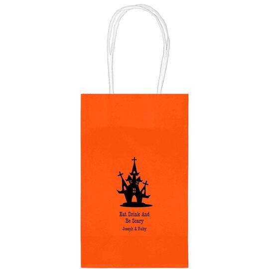 Cemetery House Medium Twisted Handled Bags