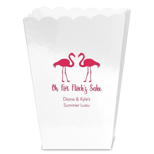 Oh For Flock's Sake Mini Popcorn Boxes