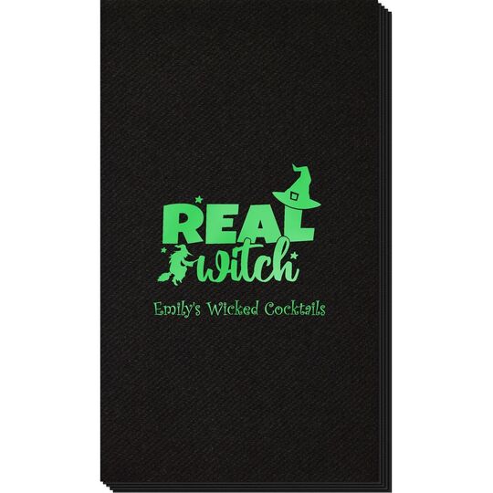 Real Witch Linen Like Guest Towels
