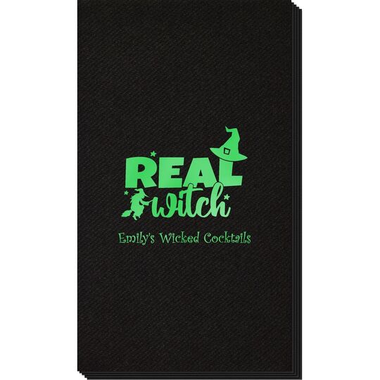 Real Witch Linen Like Guest Towels