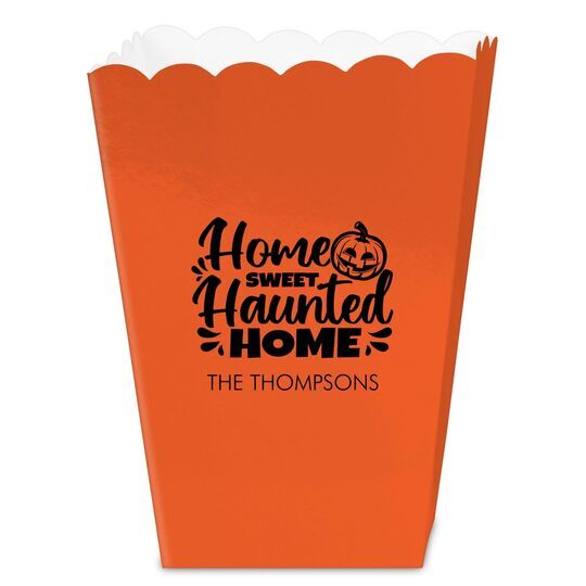 Home Sweet Haunted Home Mini Popcorn Boxes