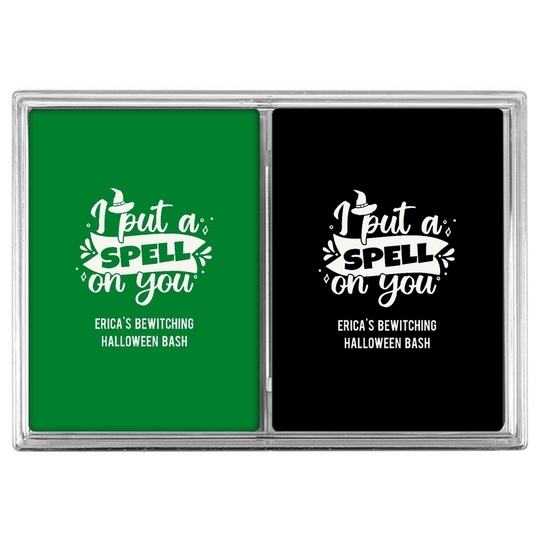 I Put A Spell On You Double Deck Playing Cards