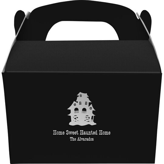 Creepy House Gable Favor Boxes