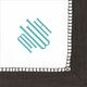 Black Border Design Your Own Caspari Napkins Image 2 of 2
