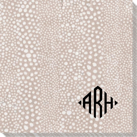 Grey Pebble Design Your Own Caspari Paper Linen Like Napkins