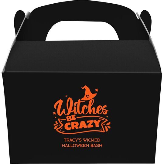 Witches Be Crazy Gable Favor Boxes