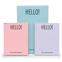 Cheerful Greetings Notepad Set