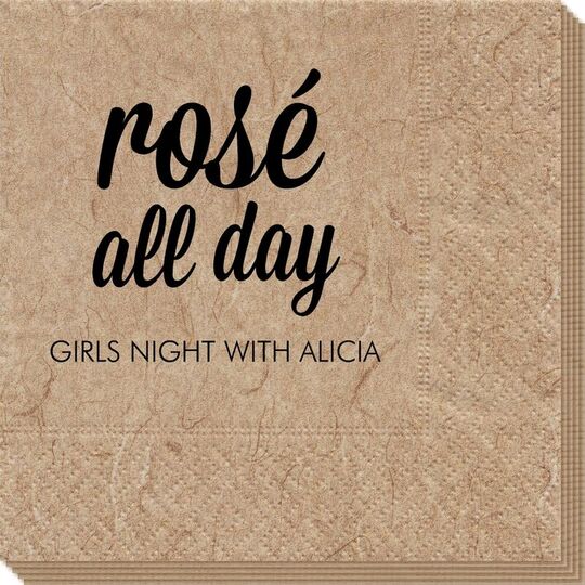 Rosé All Day Bali Napkins