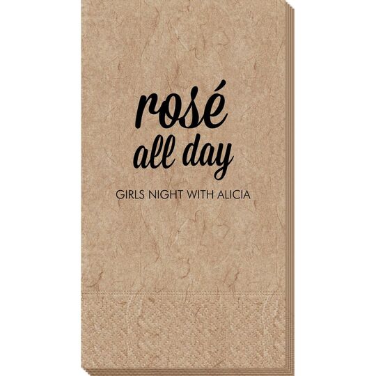 Rosé All Day Bali Guest Towels