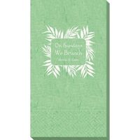 Palm Leaf Frame Bali Guest Towels