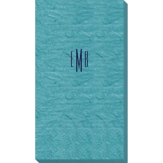 Commonwealth Monogram Bali Guest Towels