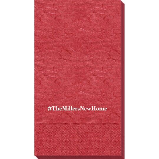 Create Your Hashtag Bali Guest Towels