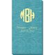 Rounded Monogram with Text Bali Guest Towels Image 1 of 2