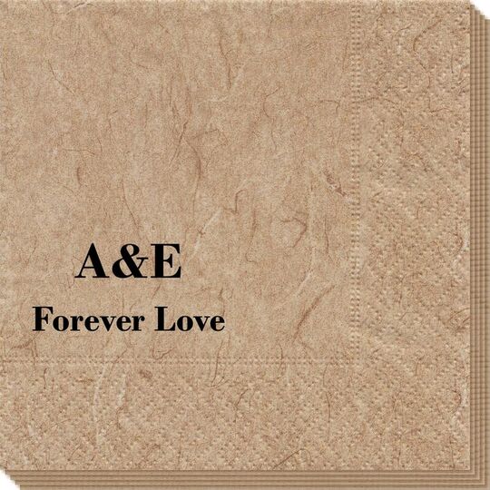 Your Choice of Text Bali Napkins