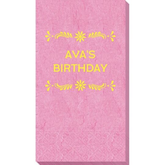 Fiesta Frame Bali Guest Towels