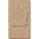 Corner Text with Autumn Leaf Design Bali Guest Towels Image 1 of 2