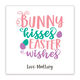 Bunny Kisses Easter Wishes Flat Enclosure Cards Image 1 of 2