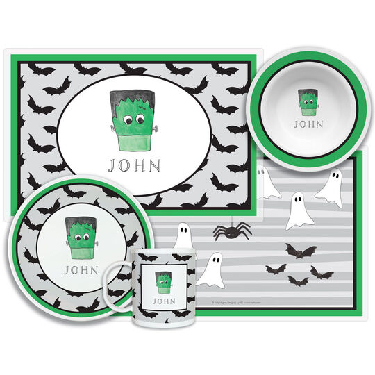 Monster Mash 4 piece Dinnerware Set