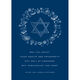 Symbols of Hanukkah Wreath Flat Cards Image 1 of 2