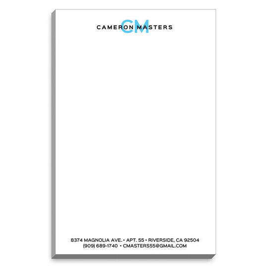 Simplicity Initials Notepads