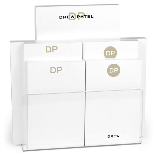 Simplicity Initials Notepad Set (7 Pads)