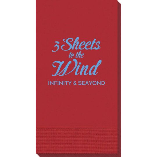 3 Sheets To The Wind Guest Towels