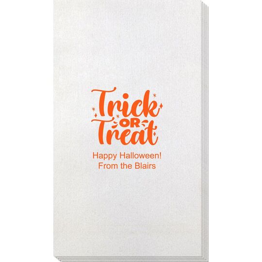 Trick or Treat Bamboo Luxe Guest Towels