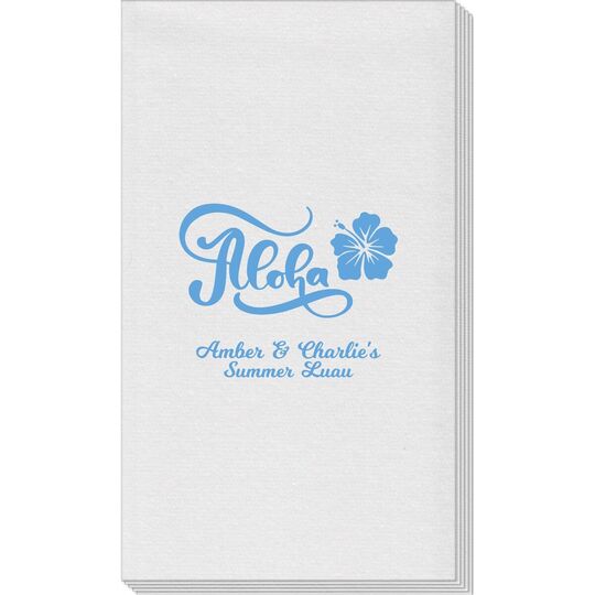 Aloha Linen Like Guest Towels