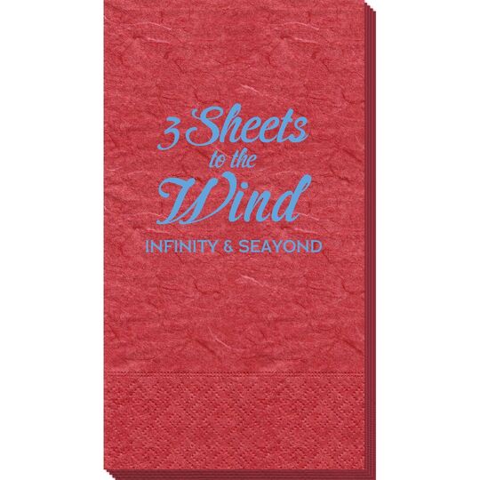 3 Sheets To The Wind Bali Guest Towels