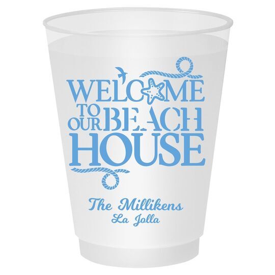 Beach House Shatterproof Cups