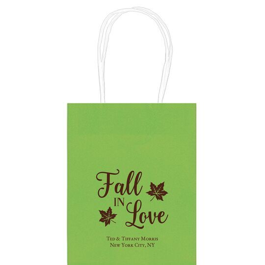 Big Autumn Fall In Love Mini Twisted Handled Bags