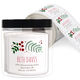 Holiday Botanical Square Address Labels in a Jar Image 4 of 4