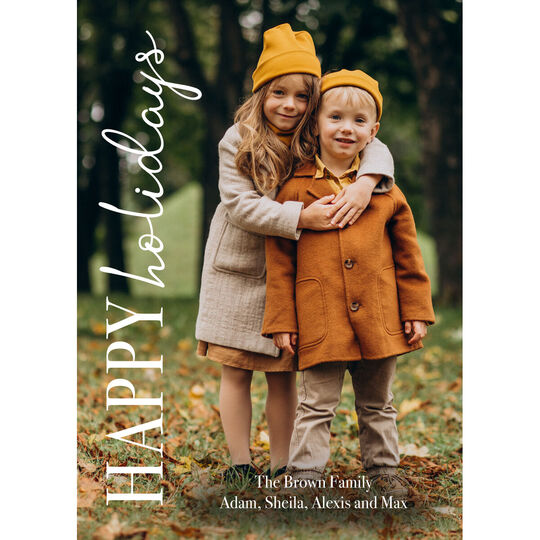 Happy Holidays Photo Cards