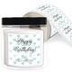 Watercolor Petite Hearts Square Gift Stickers in a Jar Image 8 of 12