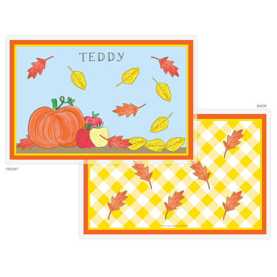 Fall Fling Laminated Placemat