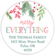 Merry Everything Round Address Labels in a Jar Image 2 of 2