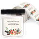 Autumn Floral Spray Square Address Labels in a Jar Image 1 of 2