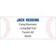 Baseball Return Address Labels in a Jar Image 3 of 4