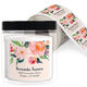 Watercolor Bouquet Square Address Labels in a Jar Image 1 of 2