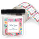 Country Garden Square Gift Stickers in a Jar Image 1 of 3