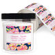 Island Hibiscus Square Address Labels in a Jar Image 1 of 2