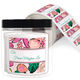 Mod Floral Square Gift Stickers in a Jar Image 1 of 2