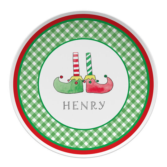 Christmas Elf Children's Plate