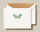 Butterfly Boxed Folded Thank You Note Cards - Hand Engraved Image 1 of 2